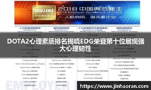 DOTA2心理素质排名揭晓EDG荣登第十位展现强大心理韧性